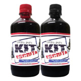 Tinta Preta 500ml tinta Vermelha 500ml Kit Escrita Não Metiq