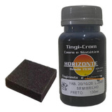 Tinta Preto Semibilho Couro Legitimo Sintético Sapato 100 Ml