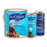 Tinta Pu Para Piscina Azul Piscina 3 6 Litro Eucatex Premium