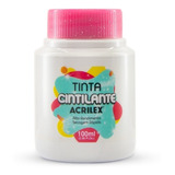 Tinta Pva Cintilante 100ml Acrilex Artesanato Mdf Cerâmica