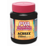 Tinta Pva Preto 520 Ou Branco