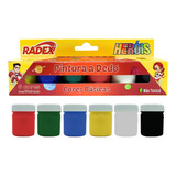 Tinta Radex Guache Atóxica Infantil Perfeita Pintura A Dedo