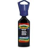Tinta Relevo Brilhante Dimensional X 6 Unidades Acrilex 12112 520 Multicor 35 Ml