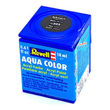 Tinta Revell Agua Color Preto Fosco 18 Ml