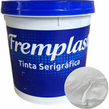 Tinta Serigrafia Hidro Branco Super 5kg Fremplast Hbcs110