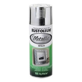 Tinta Spray Acabamento Metálico Cromado Rust Oleum