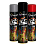 Tinta Spray Alta Temperatura 600 c 02 Latas 400ml Cada