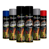 Tinta Spray Alta Temperatura E Metalicas Geral E Auto 6uni
