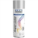 Tinta Spray Aluminio Alta Temperatura 350ml - Tekbond