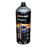Tinta Spray Aluminio Motor Roda Escapamento Moto Preto Fosco