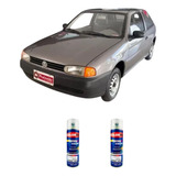 Tinta Spray Automotiva Cinza Meteoro Met Vw Verniz 300ml
