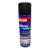 Tinta Spray Automotiva Colorgin Preto Fosco 300ml 3un