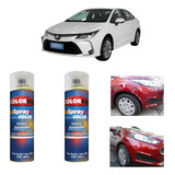 Tinta Spray Automotiva Toyota Corolla Branco Pérola Verniz