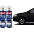 Tinta Spray Automotiva Toyota Preto Perola 205 + Verniz 