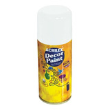Tinta Spray Base Agua Acrilex Decor Paint 519 Branco 150ml