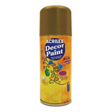 Tinta Spray Base Agua Acrilex Decor Paint 532 Ouro 150ml