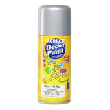 Tinta Spray Base Agua Acrilex Decor Paint 533 Prata 150ml