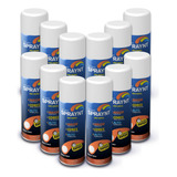 Tinta Spray Branco Fosco 12 Und 350ml Uso Geral E Automotivo