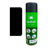 Tinta Spray Colorart Uso Geral Preto Fosco Automotivo