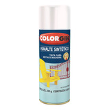 Tinta Spray Colorgin Esmalte Sintético Branco 350ml 745
