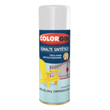 Tinta Spray Colorgin Esmalte Sintético Branco Gelo 350ml 7
