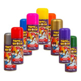 Tinta Spray Colorido P Cabelos Lavável Carnaval Temporaria