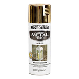 Tinta Spray Com Acabamento Metálico Para Metal Rust oleum