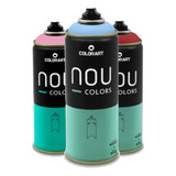 Tinta Spray Luminoso Efeito Neon Nou 400ml Escolha Sua Cor