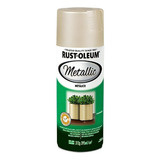 Tinta Spray Metálica Com Acabamento Metálico 312 Gr Rust Oleum Color Champagne