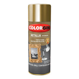Tinta Spray Metallik Colorgin 350ml Cores
