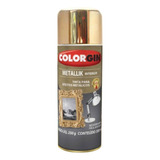 Tinta Spray Metallik Colorgin 350ml Cores