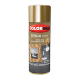 Tinta Spray Metallik Colorgin Efeito Metálico