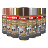 Tinta Spray Metallik Interior 350 Ml Colorgin Ouro