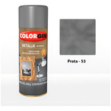 Tinta Spray Metallik Interior Colorgin 350ml Efeito Metálico