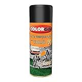 Tinta Spray Preto 300 ML   250 GR Fosco Alta Temperatura   DECOR COLORGIN