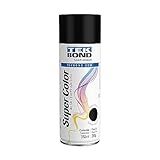 Tinta Spray Preto Alta Temperatura 350ml 250g Tekbond
