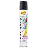 TINTA SPRAY PRETO FOSCO 400ML MUNDIAL PRIME