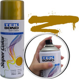 Tinta Spray Super Color Ouro Metálico 350ml Tekbond