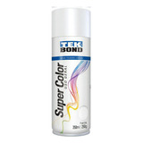 Tinta Spray Super Color Uso Geral 350ml Branco Fosco Tekbond