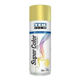 Tinta Spray Super Color Uso Geral 350ml Dourado Seca Rápido