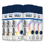 Tinta Spray Tek Bond Azul Escuro Uso Geral 350ml Emb C 06