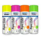 Tinta Spray Tek Bond Fluorescente Super