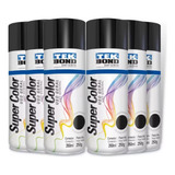 Tinta Spray Tek Bond Preto Brilhante Uso Geral 350ml C  06