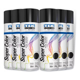 Tinta Spray Tek Bond Preto Fosco Uso Geral 350ml Emb C 06