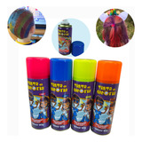 Tinta Spray Temporária Cabelos Infantil Adulto Cores Lavável