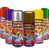Tinta Spray Temporária Da Alegria Para Cabelo Lavável 120ml Verde Neon 
