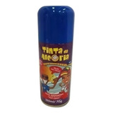Tinta Spray Temporária Da Alegria Para Cabelo Lavável Tom Azul