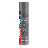 Tinta Spray Uso Geral Cinza Escuro 400ml Chemicolor 12 Peças