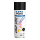 Tinta Spray Uso Geral Fosco 350ml 250g   Tekbond Preto