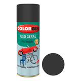 Tinta Spray Uso Geral Preto Fosco